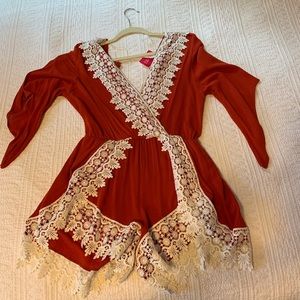 Desert rustic styled romper